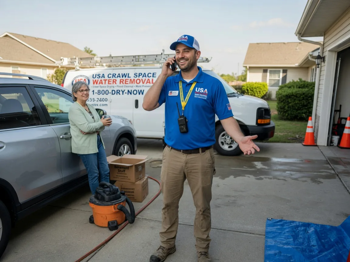 Crawl Space Water Removal Ellinwood, KS FAQs